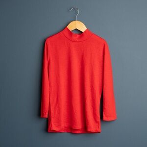 VINTAGE red long sleeve shirt